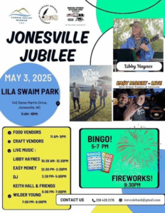 JONESVILLE JUBILEE @ Lila Swaim Park